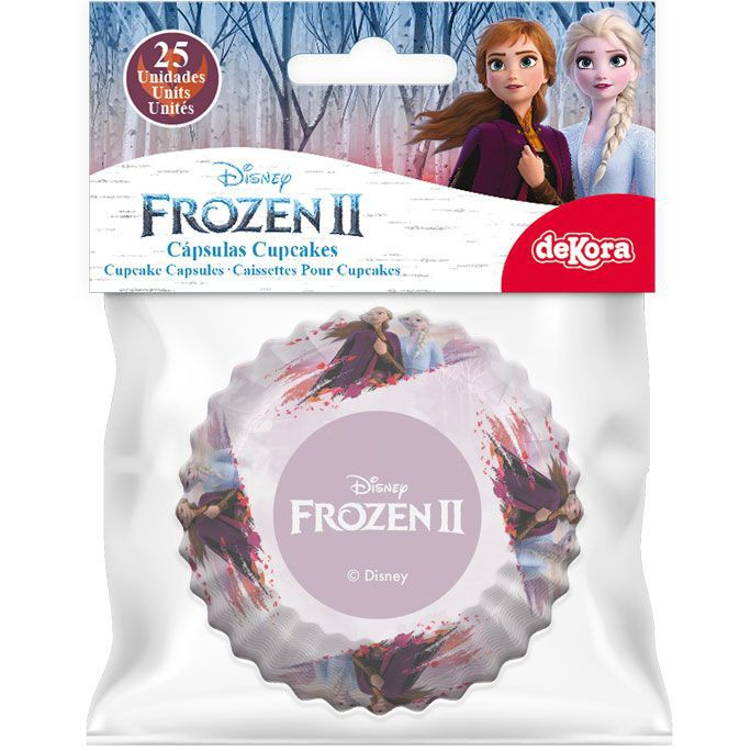 Papierbackförmchen Frozen 25pc