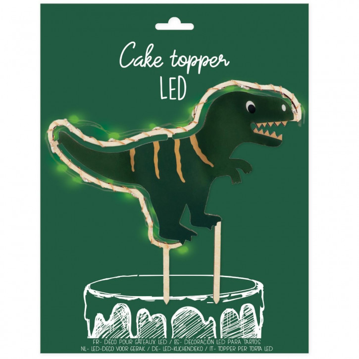 Topper LED Dinosaurier