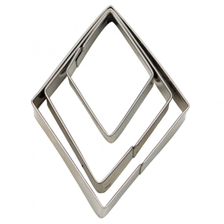 Ausstecher Rhombus 3,5,7cm