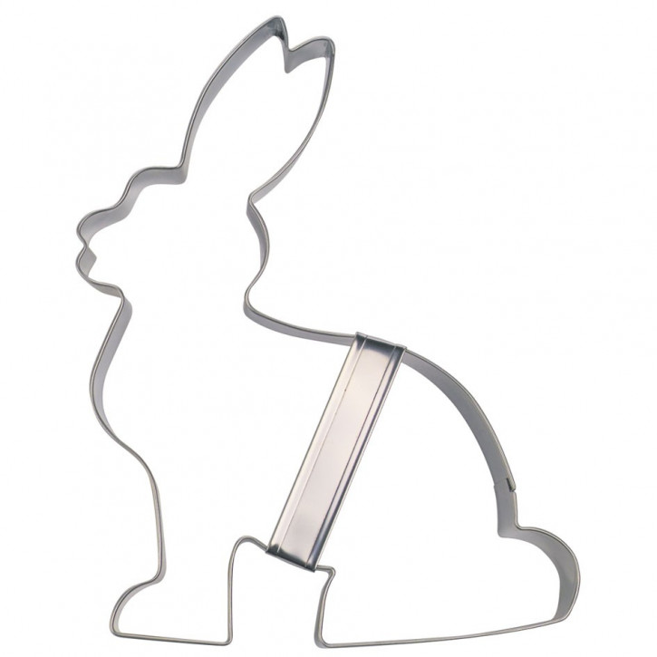 Ausstecher Hase sitzend 14cm