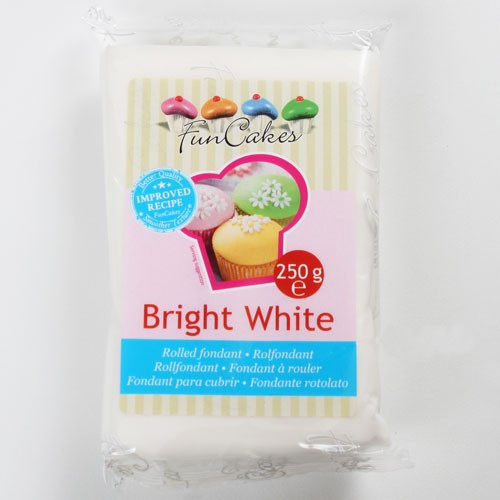 Fondantmasse 250g bright white weiß