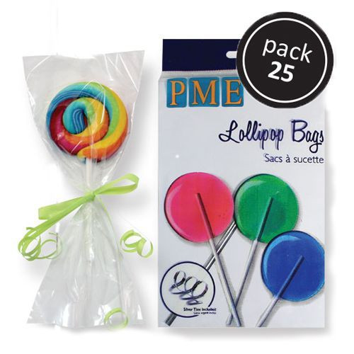 Cellophanverpackung f. Lollipop pk/25