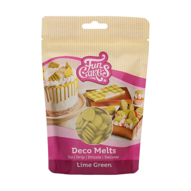 Deco Melts lime green 250g