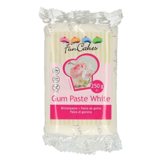 Blütenpaste 250g Gum Paste white weiß