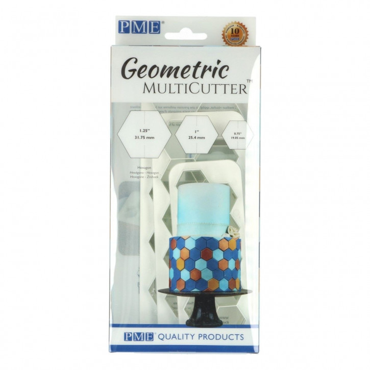 Geometric Multicutter Hexagon Set/3 