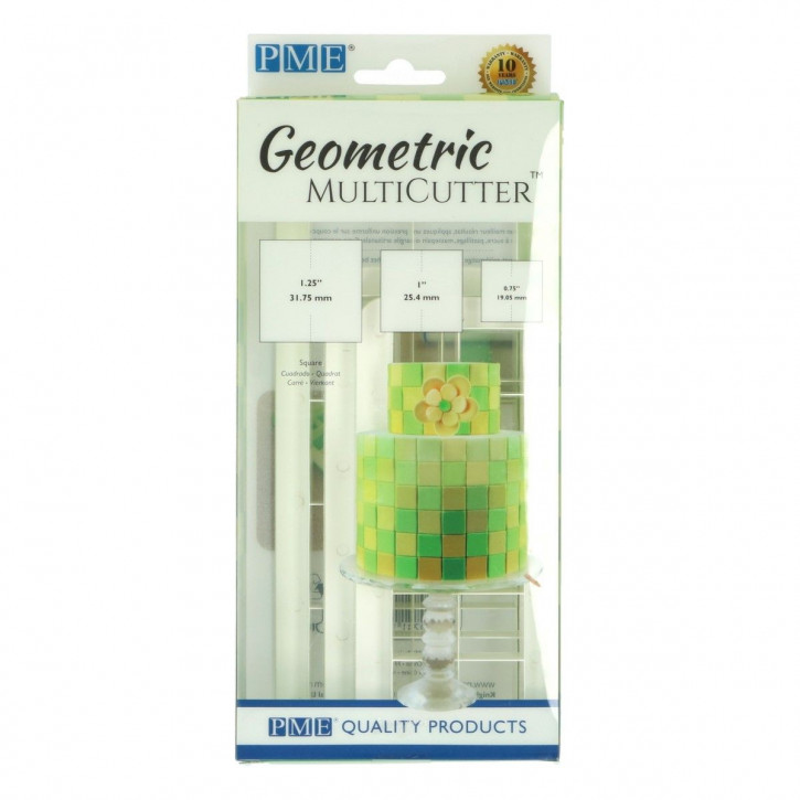 Geometric Multicutter Square Set/3