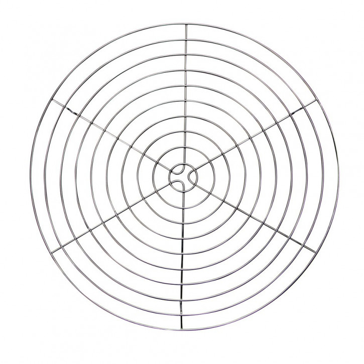 Tortengitter mit Füßen Metall rund 32cm