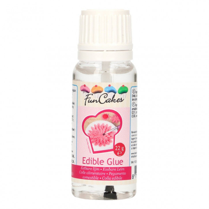 Edible Glue mit Pinsel 22g