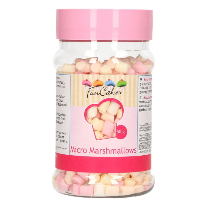 Streudekor Marshmallows micro 50g