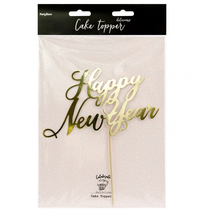 Topper Happy New Year - Gold