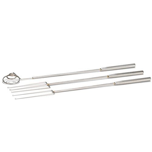 Pralinengabel-Set Edelstahl 3-teilig