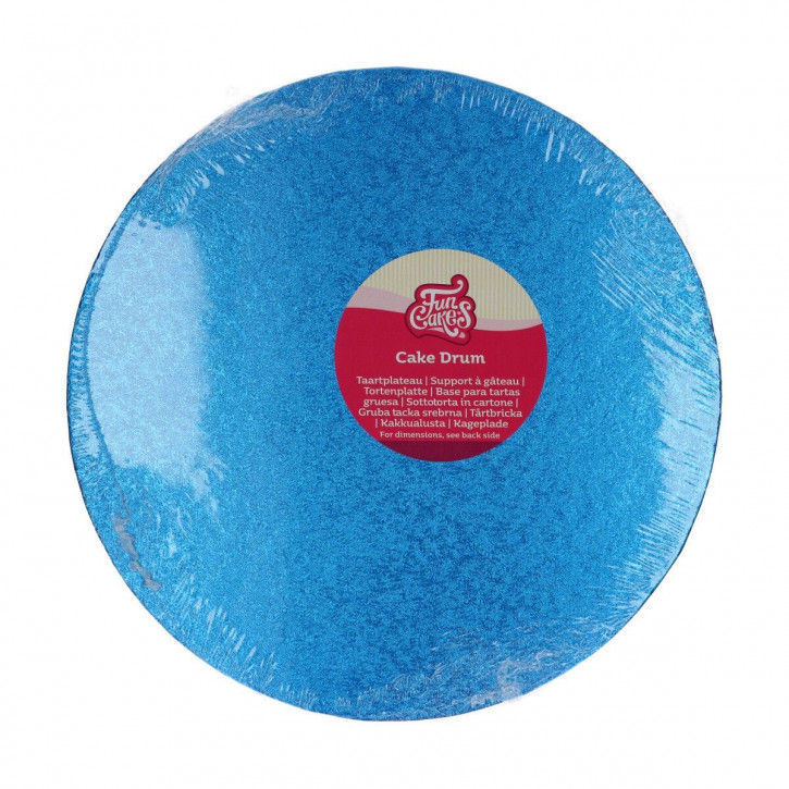 Cake Drum Round 12mm 30,0cm royalblau